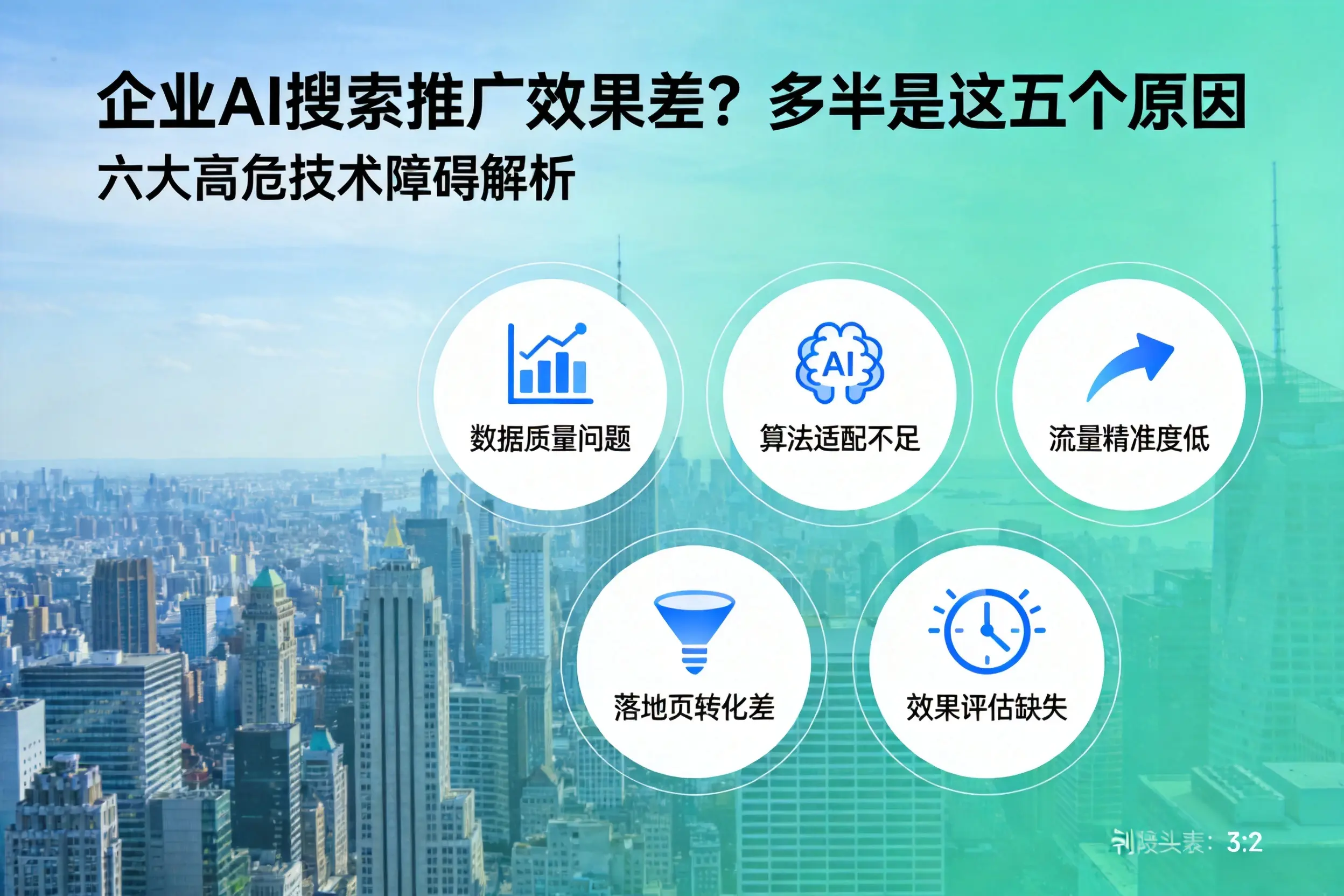 张北企业AI搜索推广效果差？多半是这五个原因